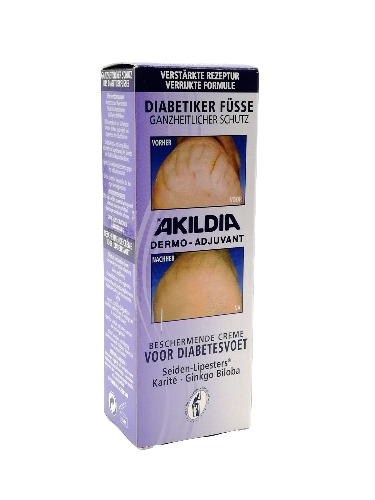 AKILDIA Fuß Schutzcreme für Diabetiker